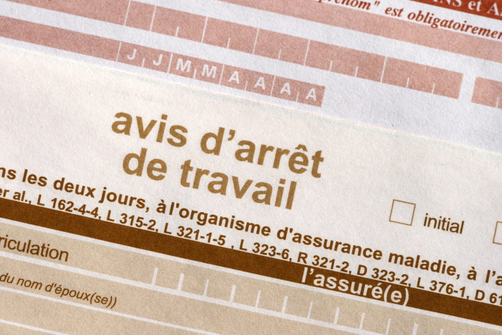 Nouvelles dispositions concernant les arrêts de travail en rapport avec le COVID-19